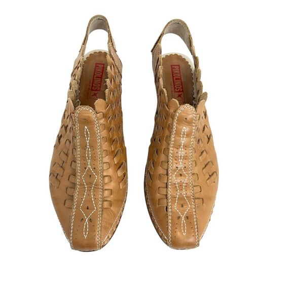Pikolinos Womens Size 36 Romana Tan Casual Slingback Sandals - Picture 3 of 8